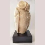 Sculpture Hibou en Raku - Édition Artisanale