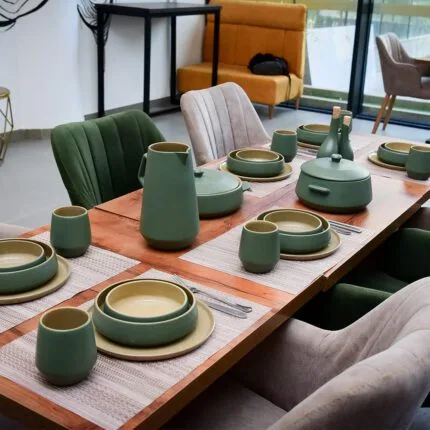 Set "Olivéa" en Grès