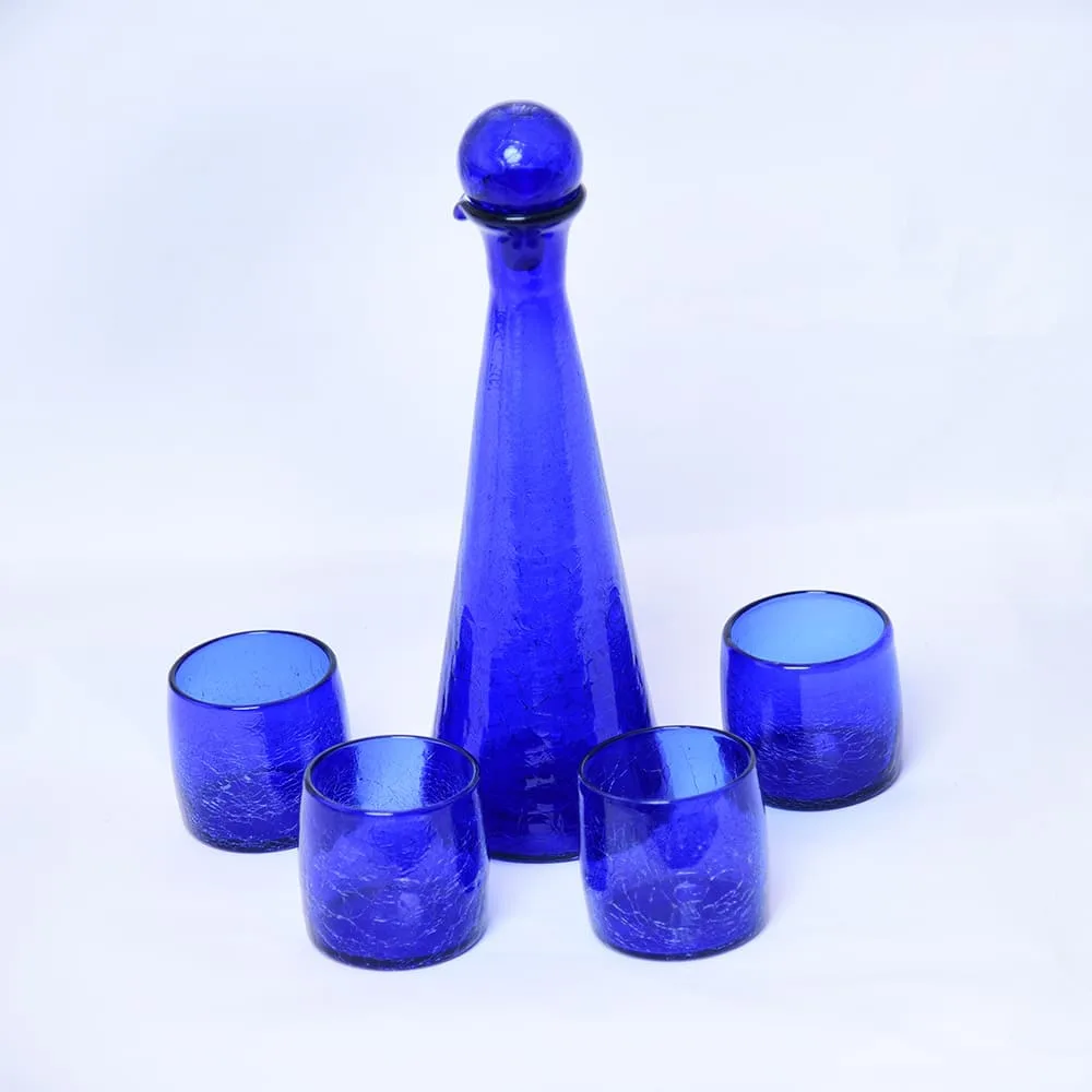 Carafe Tanit – Élégance en Verre Soufflé – Image 4