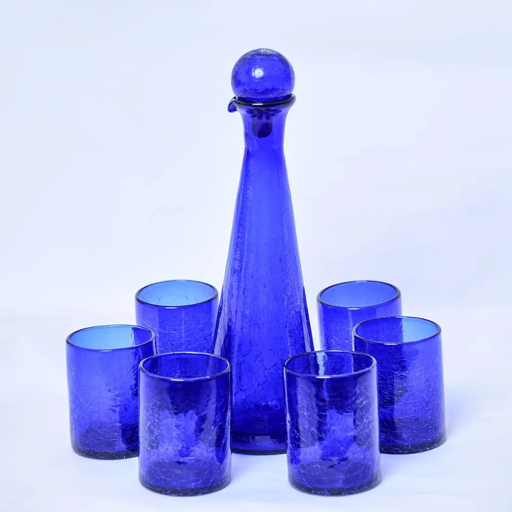 Carafe Tanit – Élégance en Verre Soufflé – Image 2