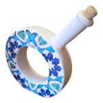 Cruche Zénith – Céramique émaillée décor bleu – Image 2