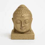 Sculpture Bouddha en Béton – Sérénité et Artisanat Brut