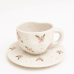 Collection Émotion – Tasses & Soucoupes Artisanales