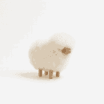 Mouton Décoratif en Laine - Disponible en 3 Tailles – Image 2