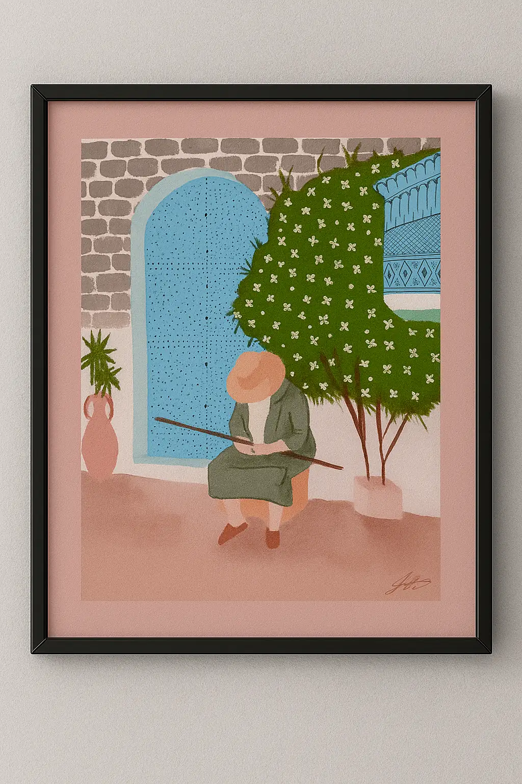 douceur_de_djerba_encadree Douceur de Djerba – Image 1