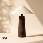 Lampe Écorce d’Acajou