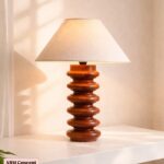 Lampe Nuba – Padouk Africain