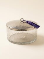 Bonbonnières en verre soufflé & cuivre martelé – Image 2