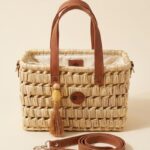 Couffin artisanal en fibre végétale – Elyssa