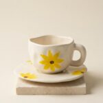Collection Sabah (صباح) – Tasses & Soucoupes Artisanales