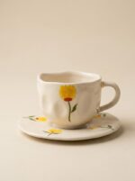 Collection Sabah (صباح) – Tasses & Soucoupes Artisanales – Image 2