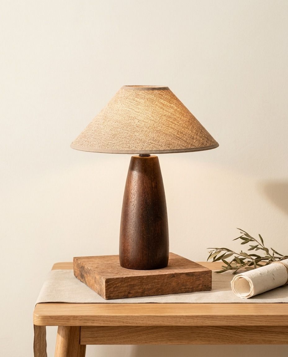 lampe-bois-1 Lame de table Sahra – Image 1