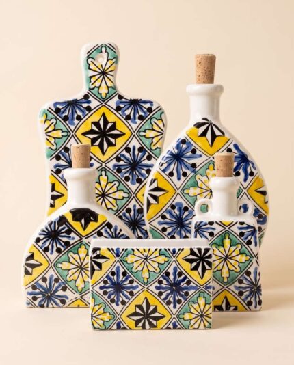 Coffret Table Complète Andalouse – 5 Pièces en Céramique
