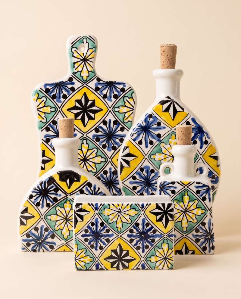sougui_collection_mosaique_groupe_02_woocommerce Coffret Table Complète Andalouse – 5 Pièces en Céramique – Image 1